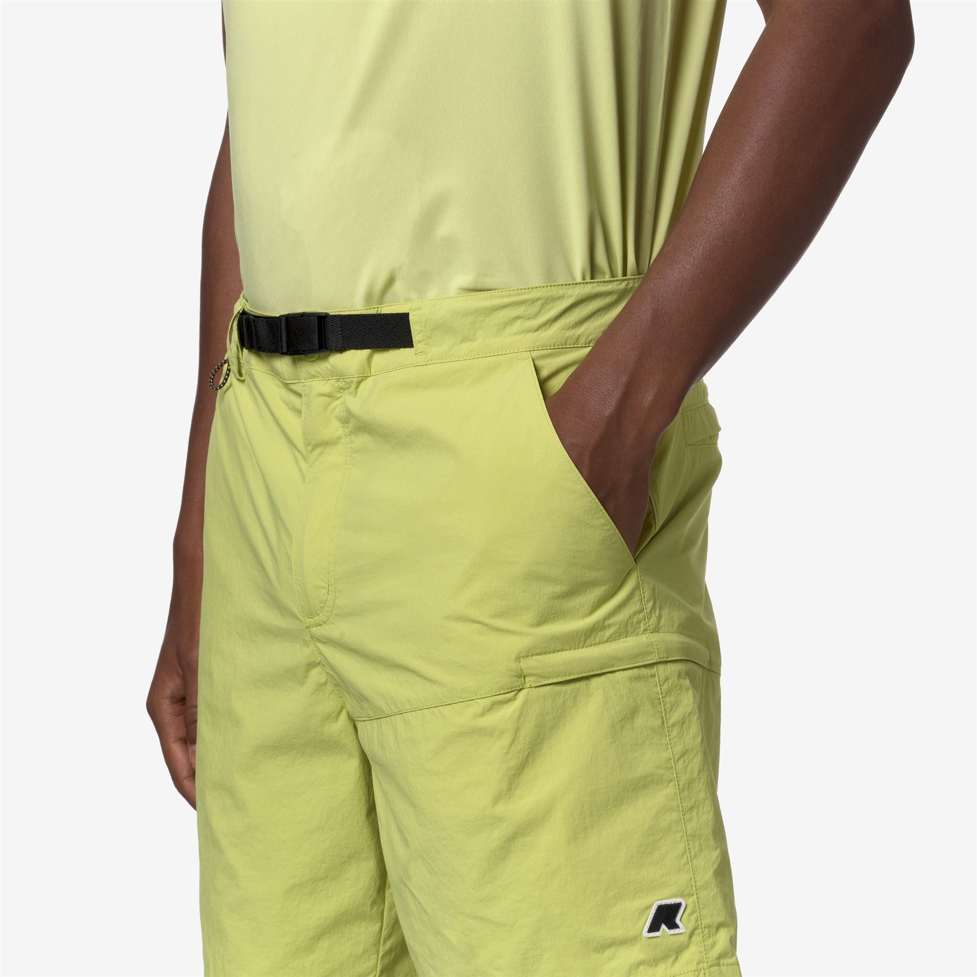 k-way-taprinne-short-cargo-homme-green-celery image 4