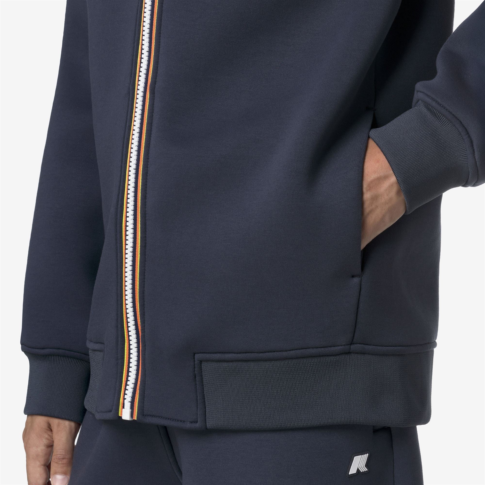 k-way-finn-spacer-veste-polaire-homme-blue-airforce image 4