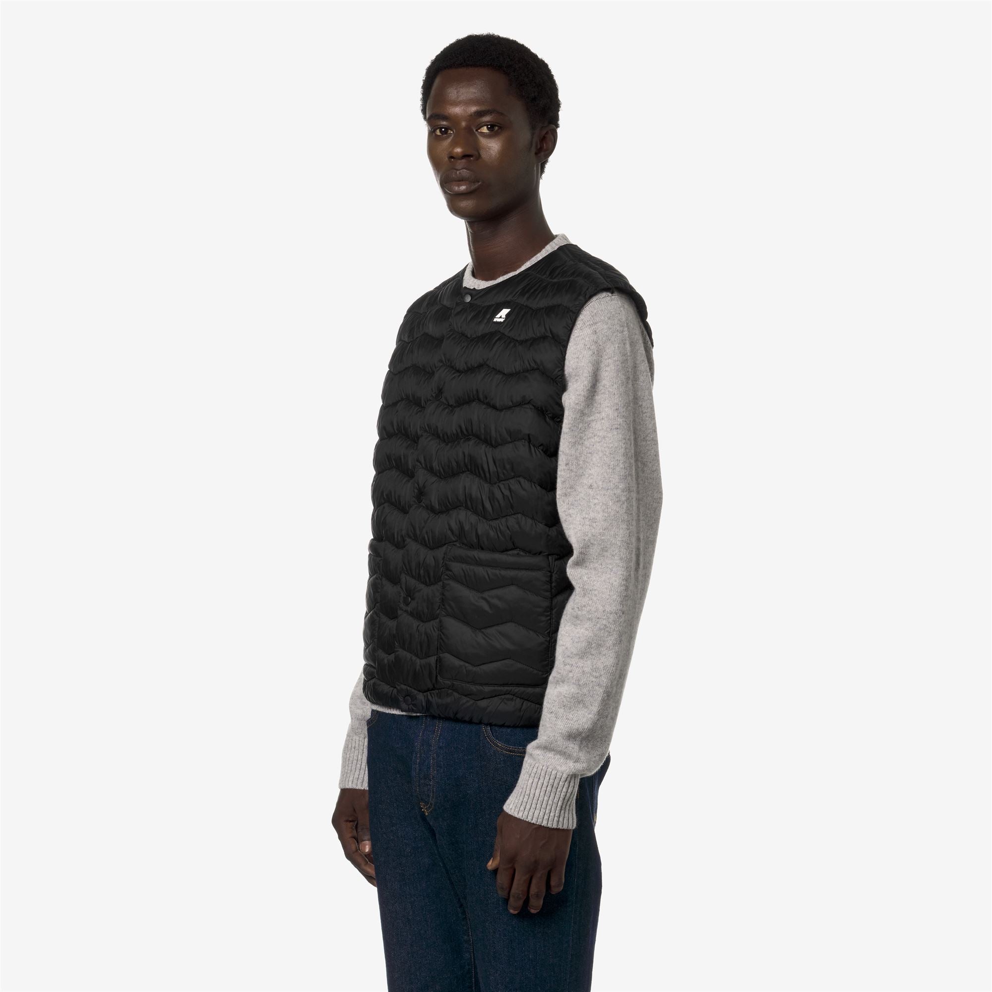 k-way-valty-quilted-warm-gilet-homme-black-pure image 2