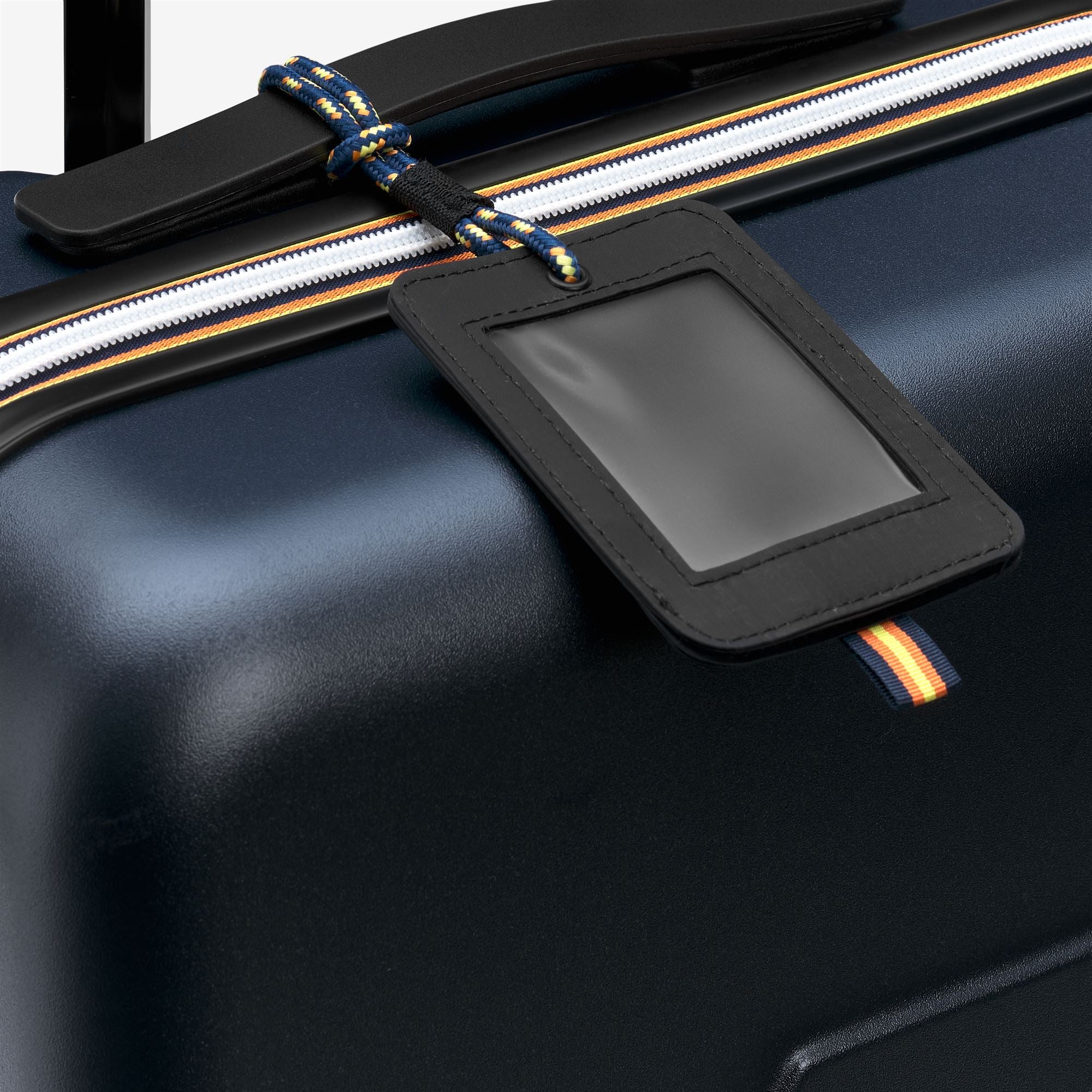 k-way-eudoxie-logo-valise-cabine-rigide-unisexe-blue-depth image 4
