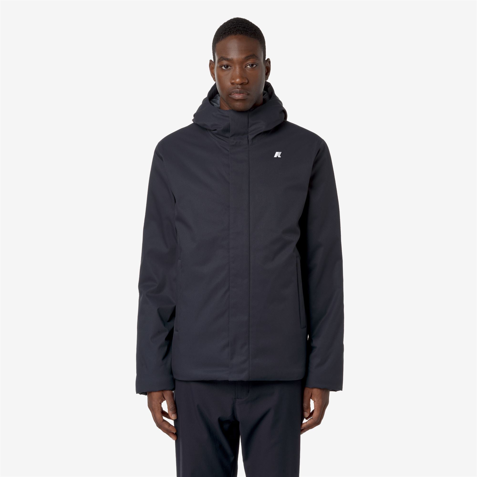 k-way-jacko-twill-marmotta-veste-courte-homme-blue-d-blue-a image 6