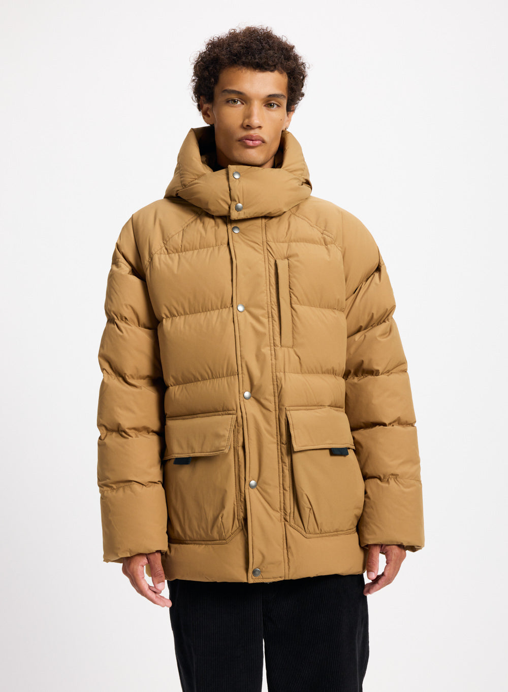 pyrenex-voyager-doudoune-hiver-homme-duvet-naturel-ocre image 1