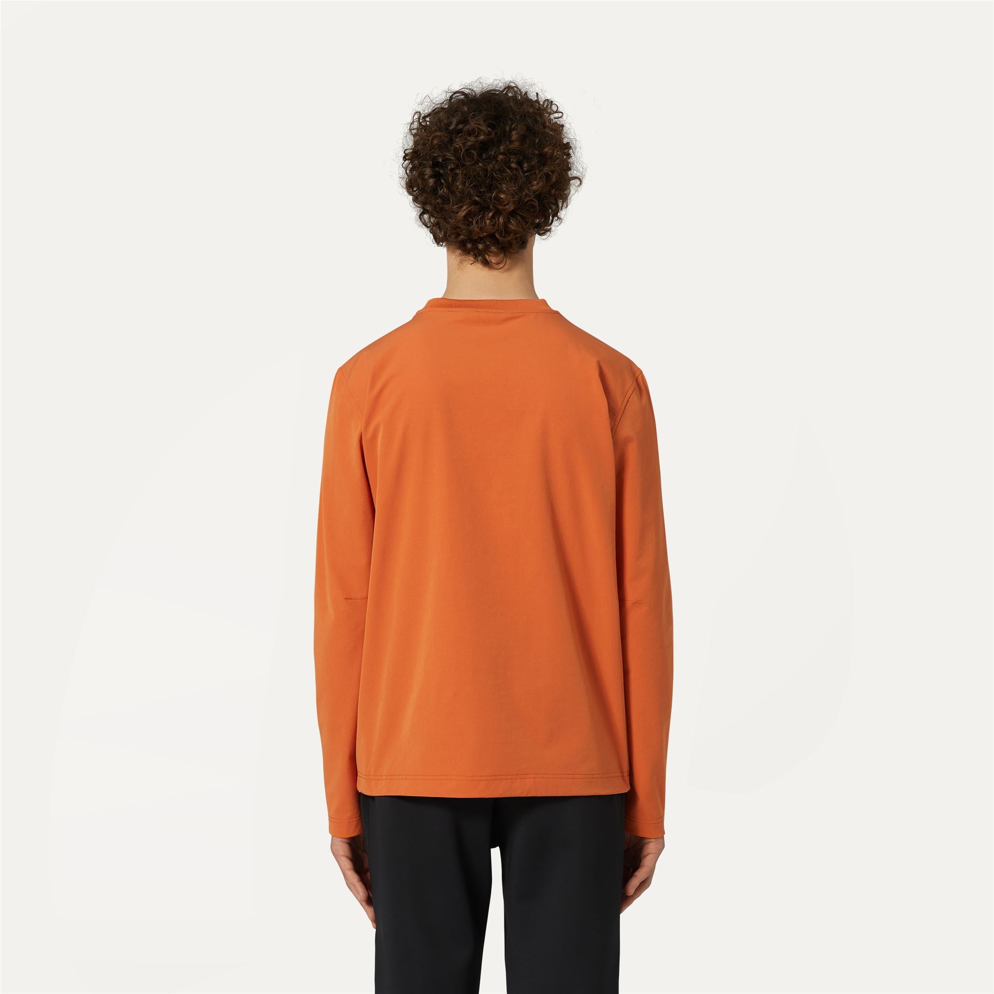 k-way-imperty-polaire-pull-unisexe-orange-copper image 3