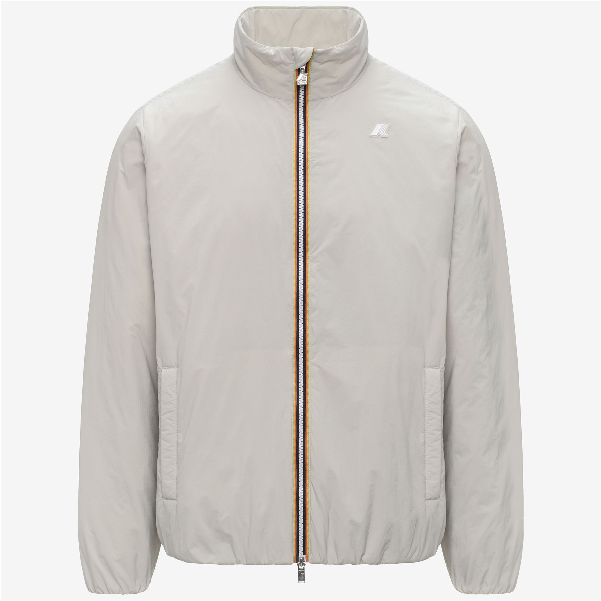 k-way-valentine-plain-warm-veste-court-homme-beige-lt image 5