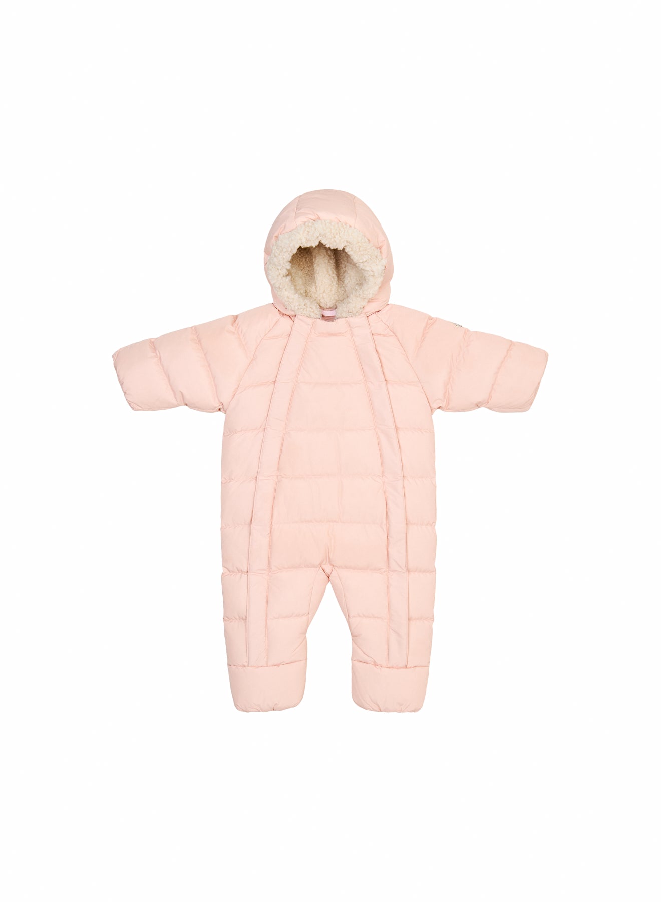 pyrenex-soren-combinaison-b-b-en-duvet-naturel-rose-clair image 1