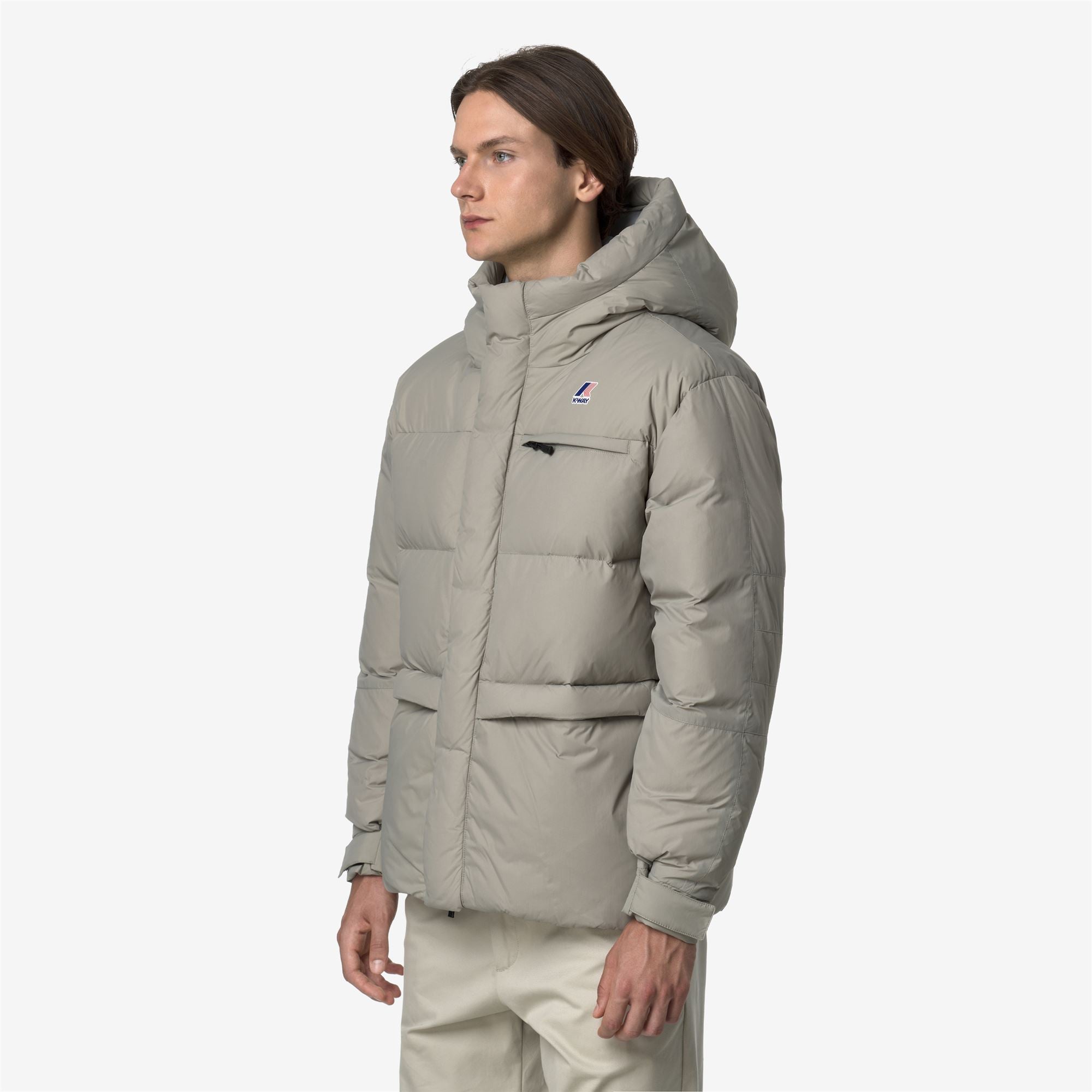 k-way-le-vrai-4-0-aurele-heavy-warm-doudoune-unisexe-green-oak image 2