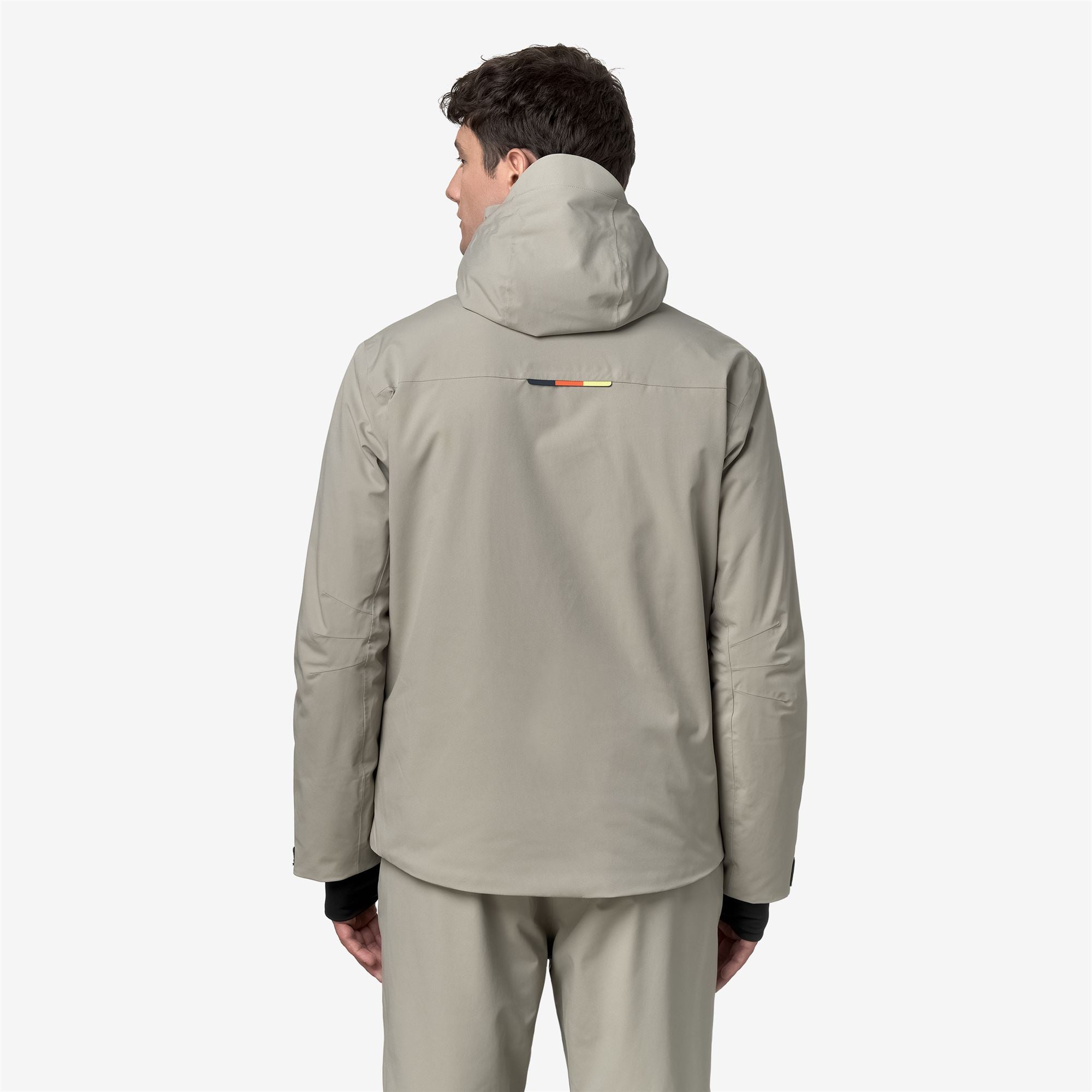k-way-lesarcs-2l-twill-veste-de-ski-mi-longue-homme-green-oak image 3
