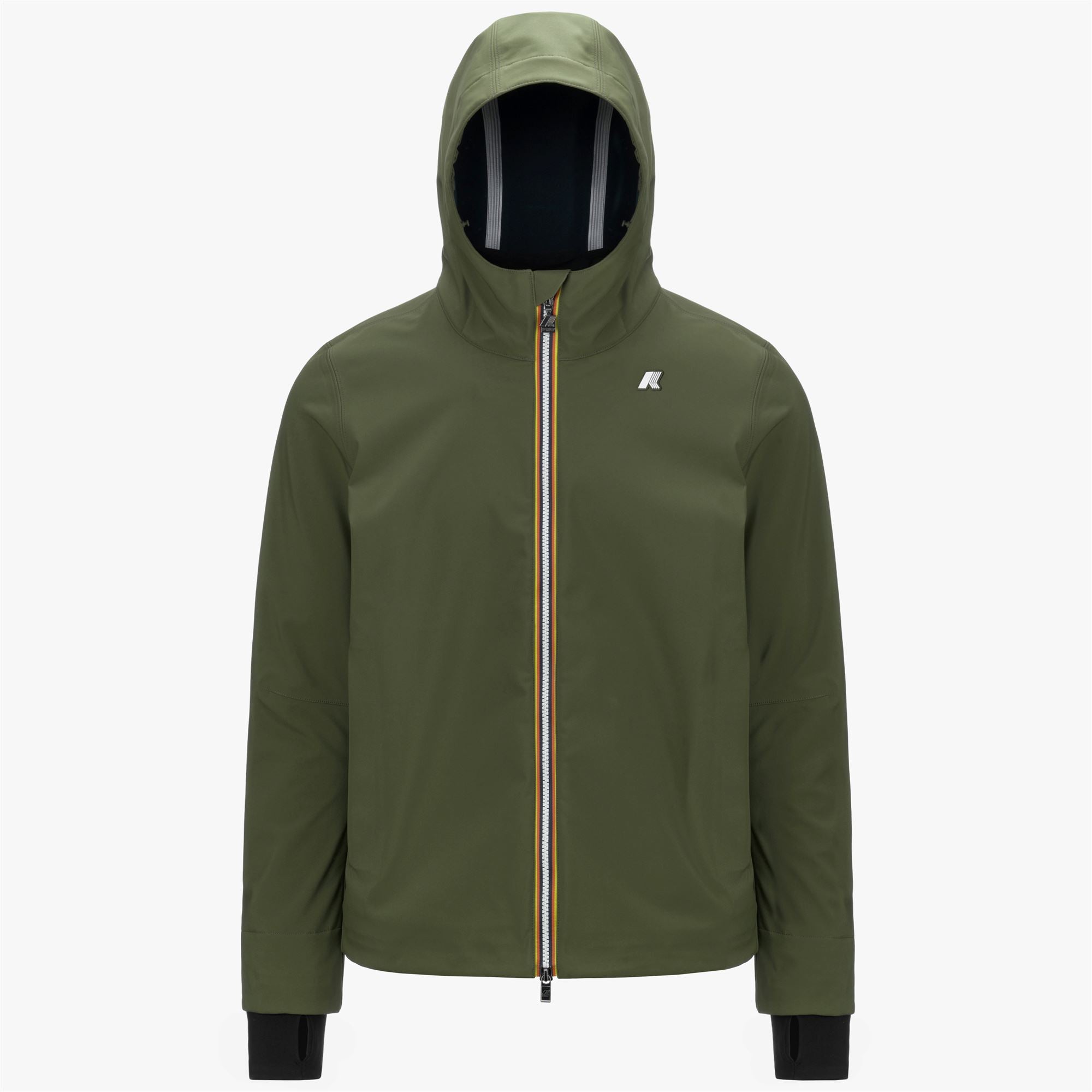 k-way-jacko-bonded-veste-courte-homme-green-c-blue-d image 5