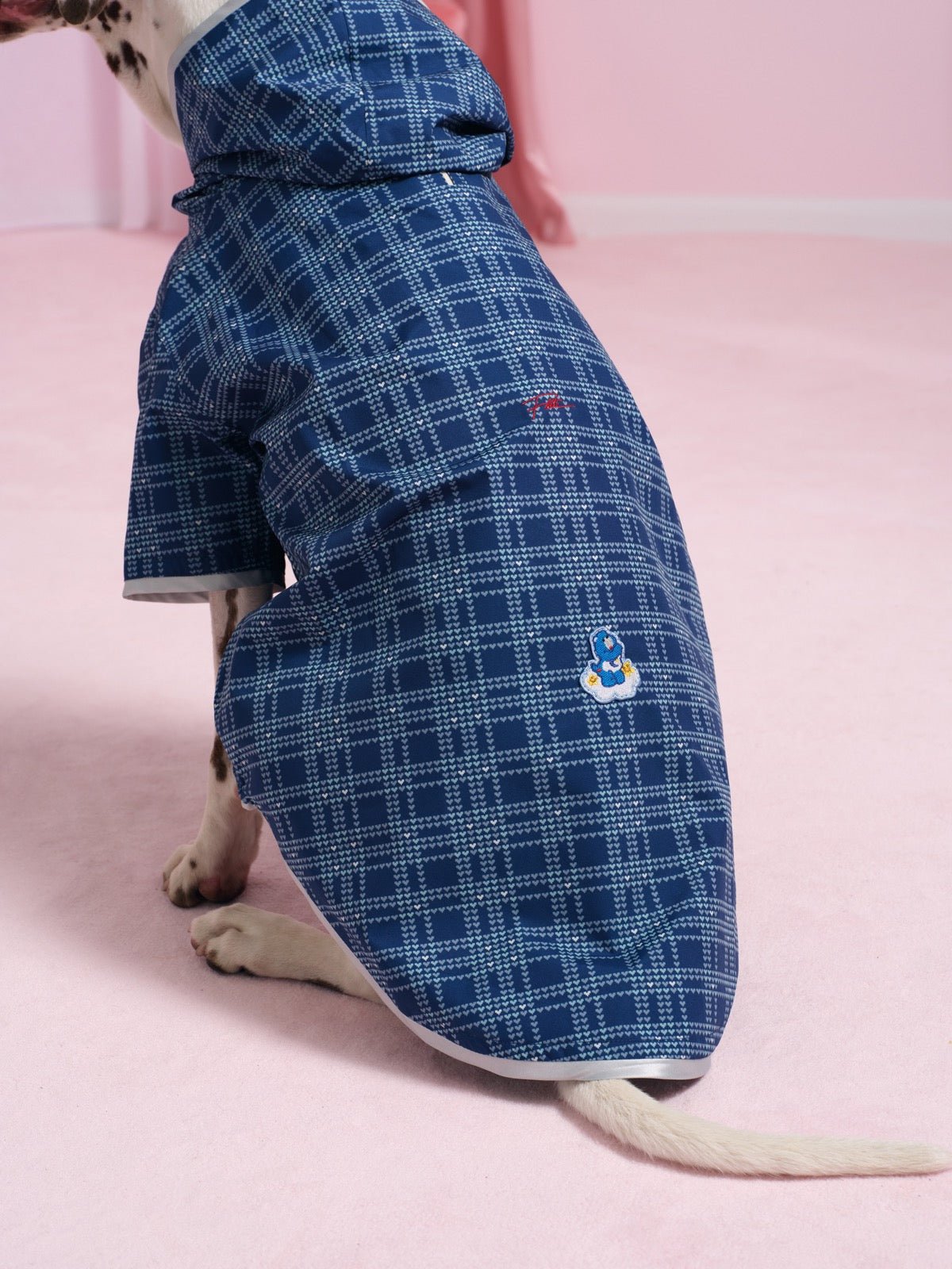 flotte-boulogne-imperm-able-pour-chien-bisounours-bleu-indigo-2 image 4