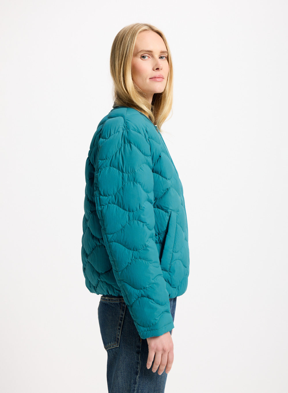 pyrenex-nacre-doudoune-l-g-re-femme-turquoise image 3