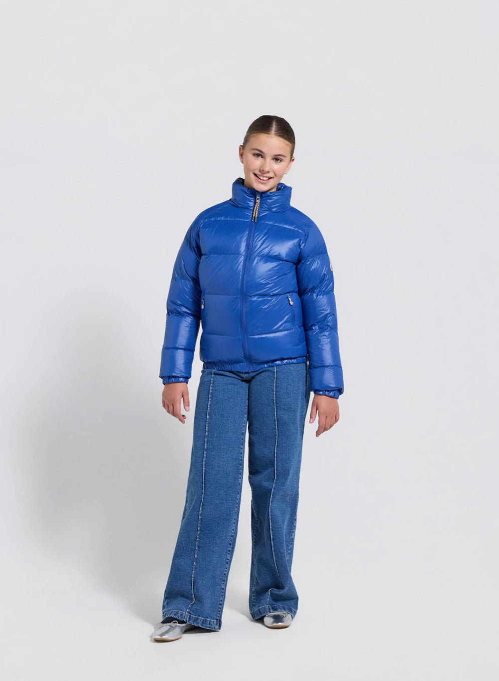 pyrenex-vintage-mythic-doudoune-enfant-bleue-mixte-8-16-ans image 4