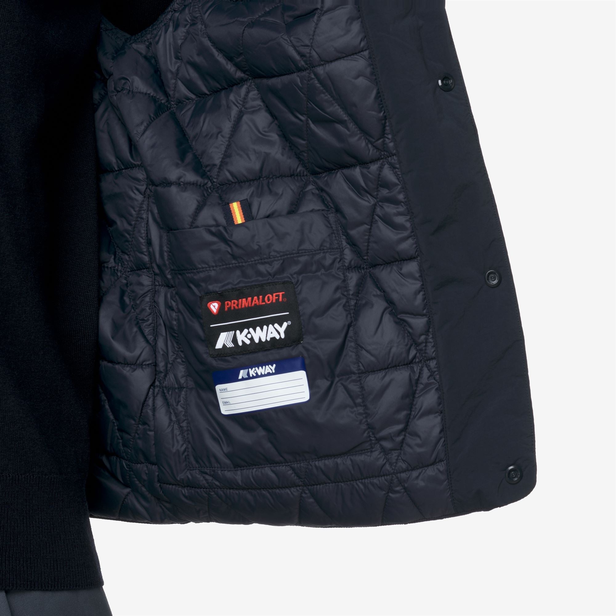 k-way-valty-plain-warm-gilet-homme-blue-depth image 4