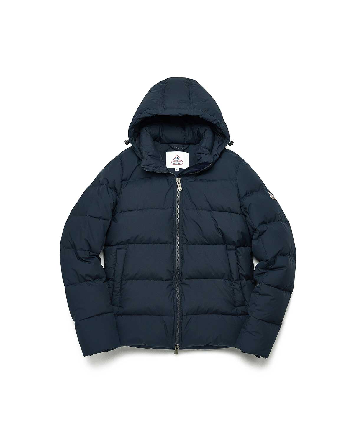 pyrenex-spoutnic-doudoune-homme-capuche-amovible-bleu-marine image 6