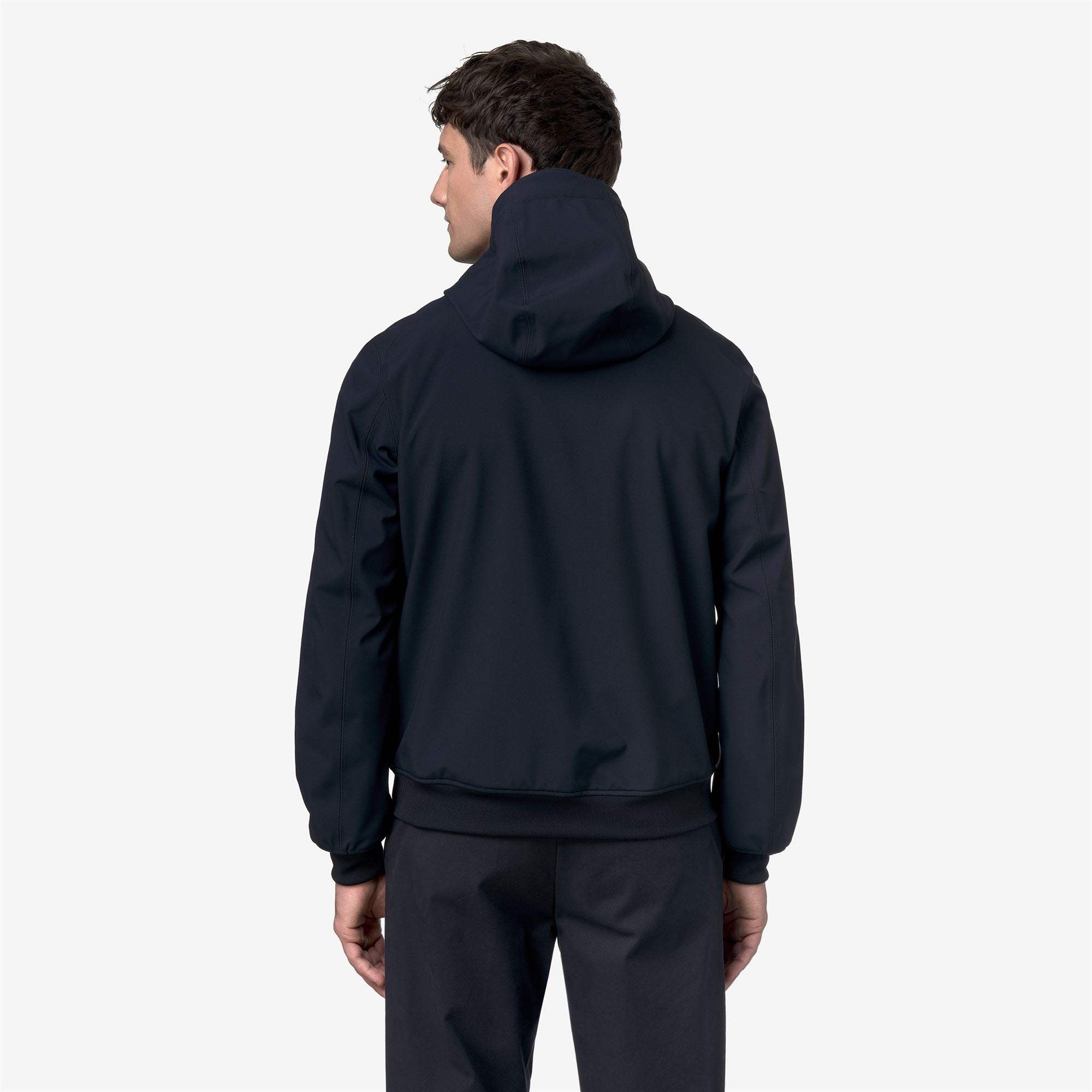 k-way-joachim-bonded-veste-courte-homme-blue-depth image 3