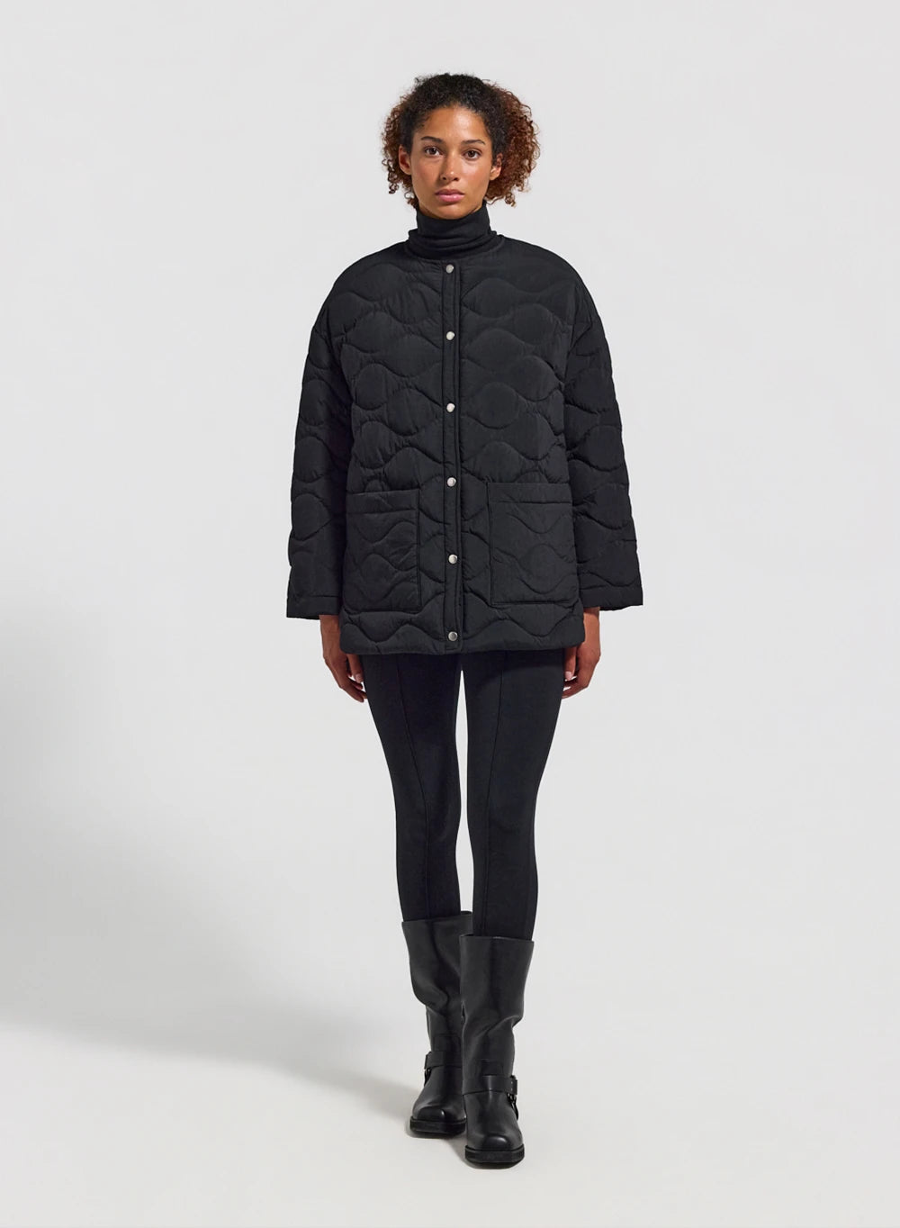 pyrenex-sienna-doudoune-l-g-re-femme-noire image 2