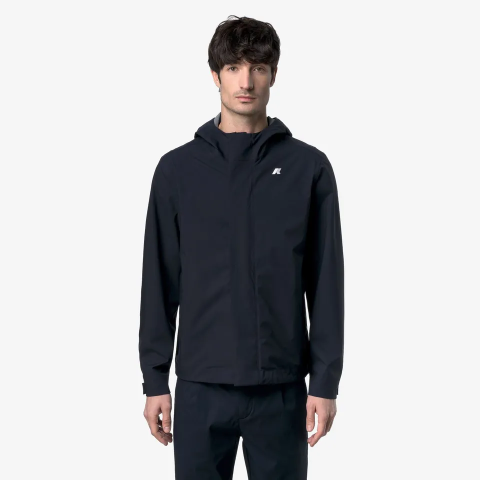 k-way-jacko-stretch-2l-veste-courte-homme-blue-depth image 1