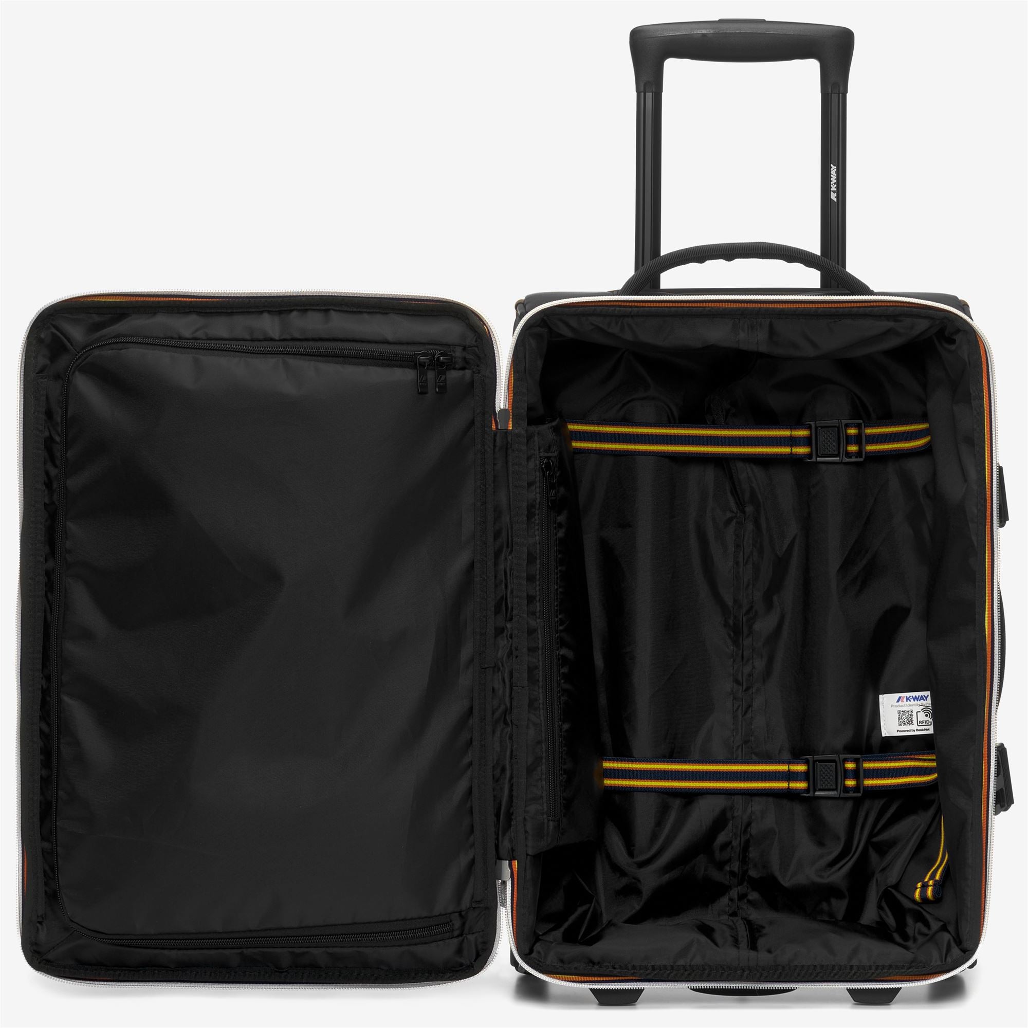 k-way-blossac-s-valise-cabine-chariot-unisexe-black-pure image 3