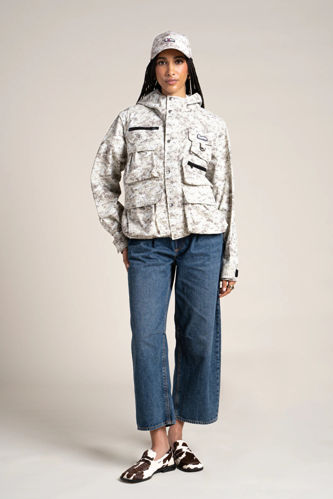 flotte-saint-cyr-veste-imperm-able-multipoches-femme-bleu-marine image 4