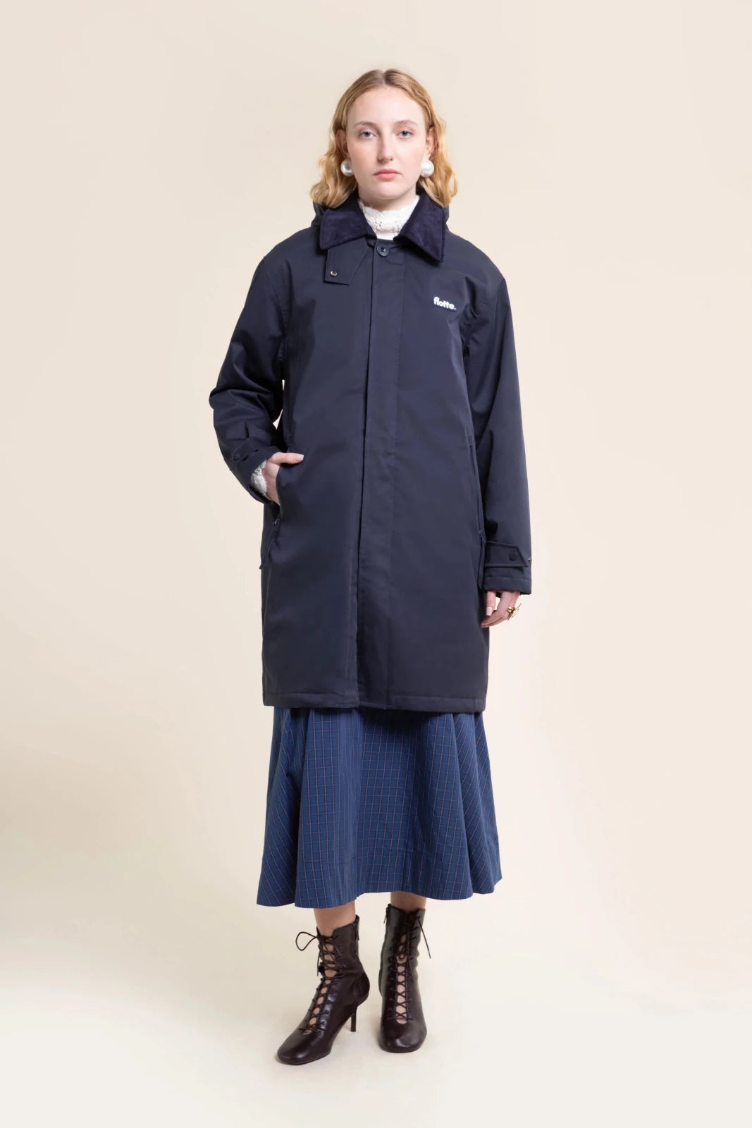 flotte-reuilly-parka-imperm-able-longue-bleu-marine image 5