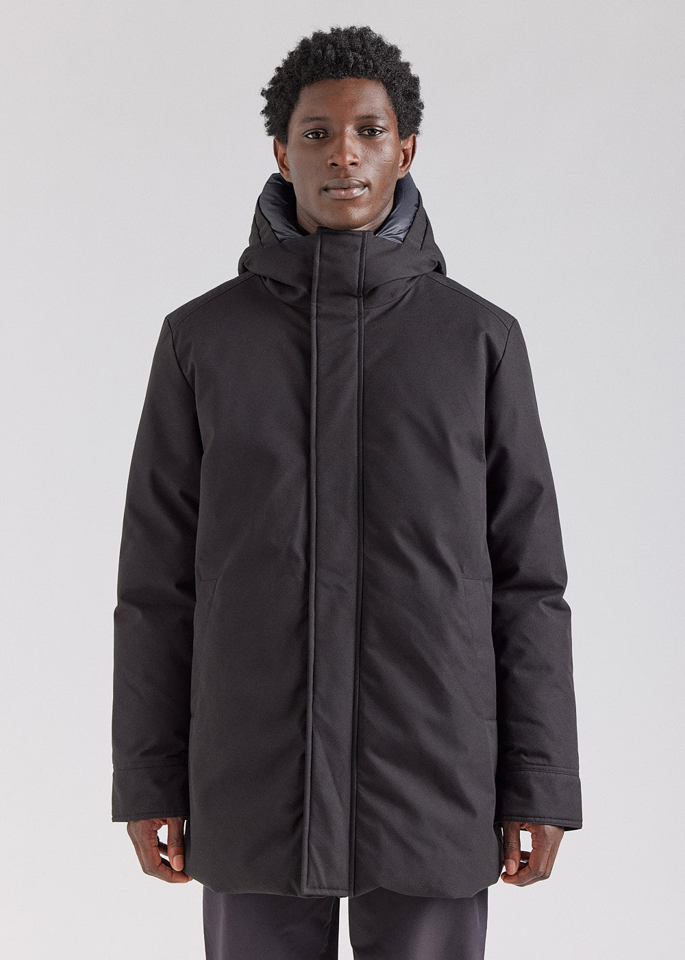 pyrenex-balme-manteau-parka-homme-noire image 1