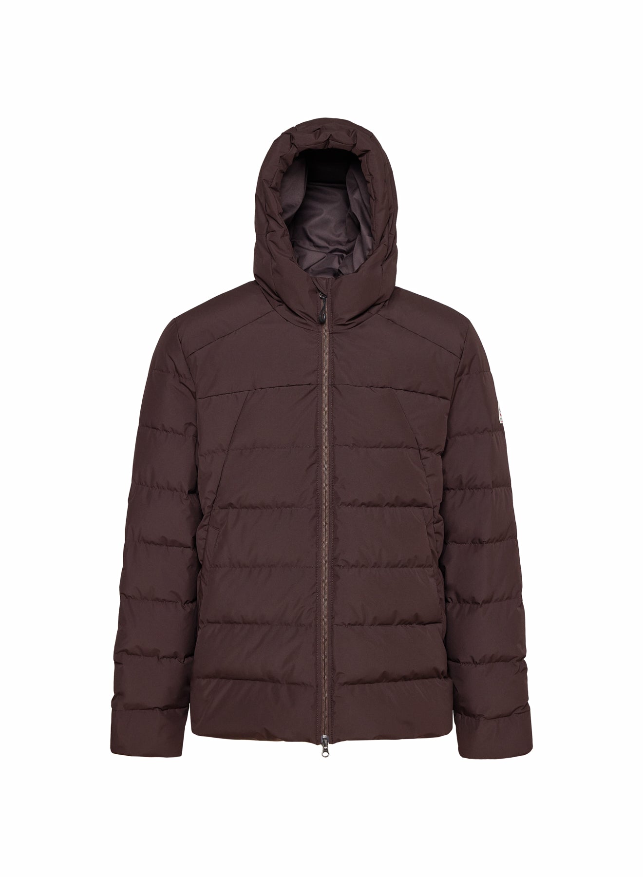 pyrenex-kepler-doudoune-capuche-homme-marron-fonc-imperm-able image 5