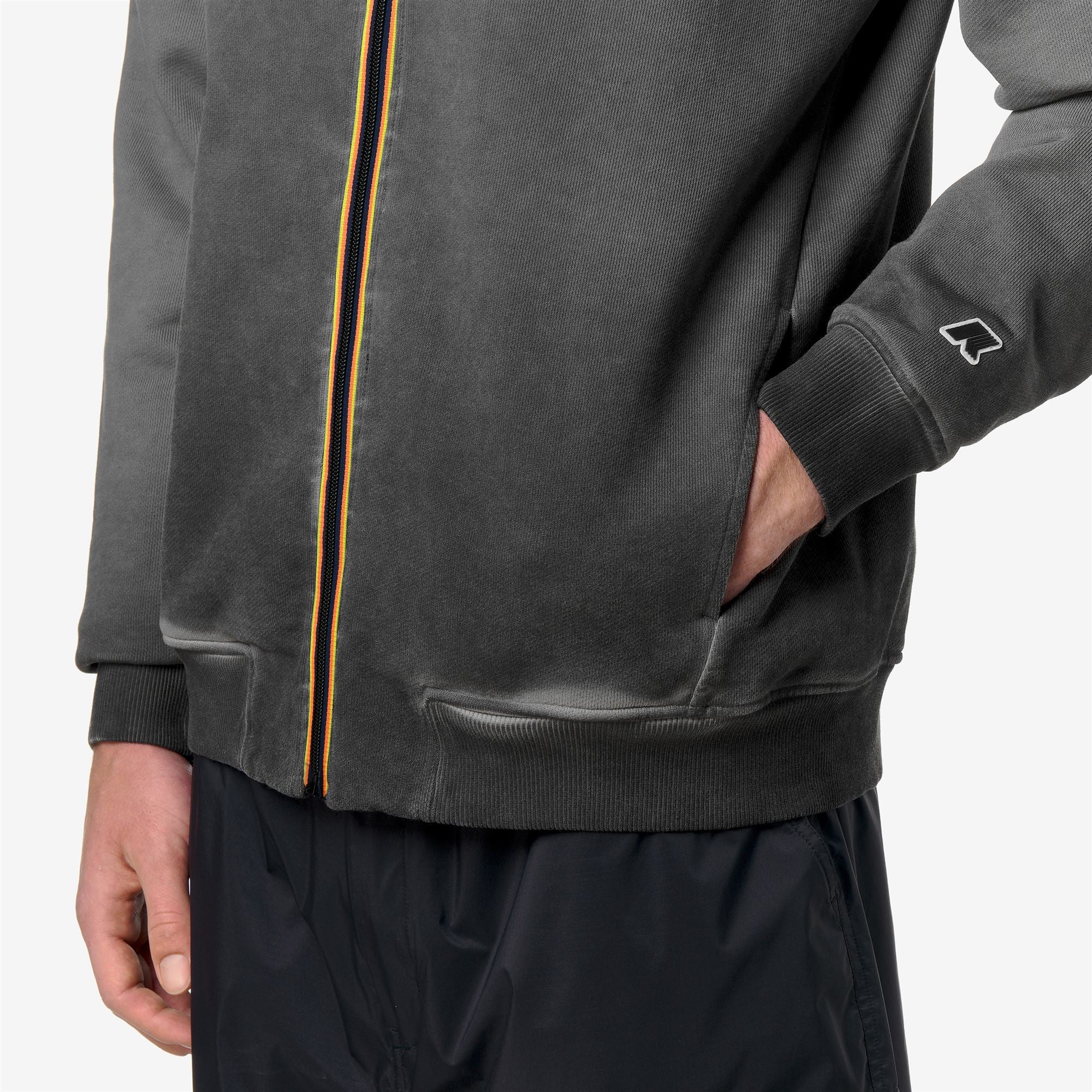 k-way-rainer-lf-sweat-capuche-homme-black-pure image 4