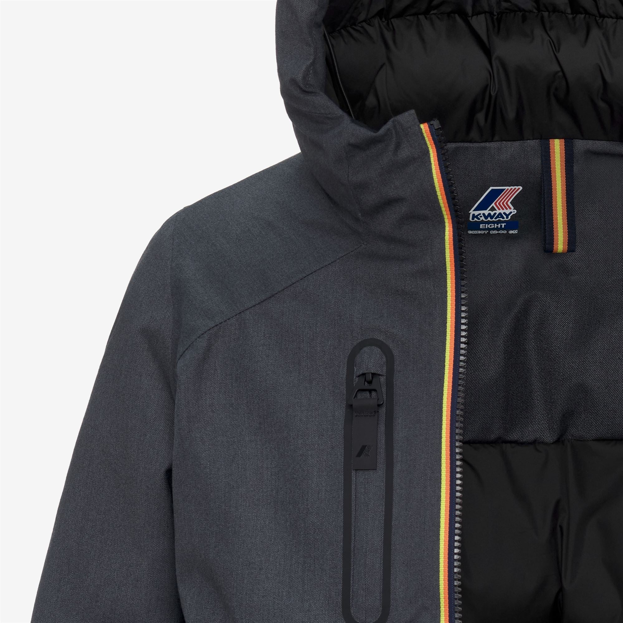 k-way-taillefer-2l-veste-de-ski-femme-grey-grisaille-primaloft image 7