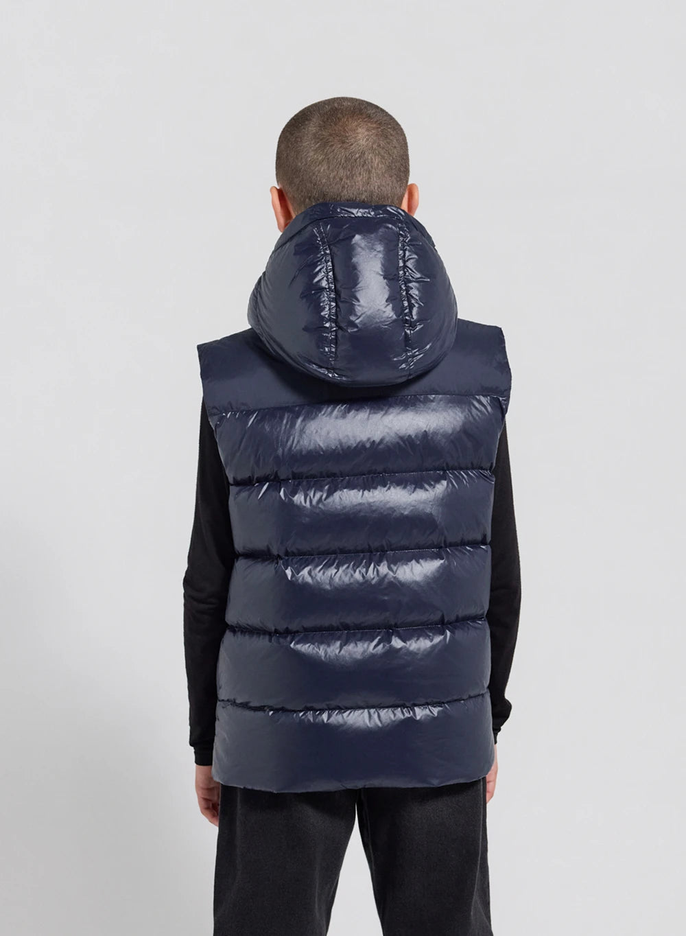 gilet-doudoune-enfant-pyrenex-john-bleu-marine-capuche image 7