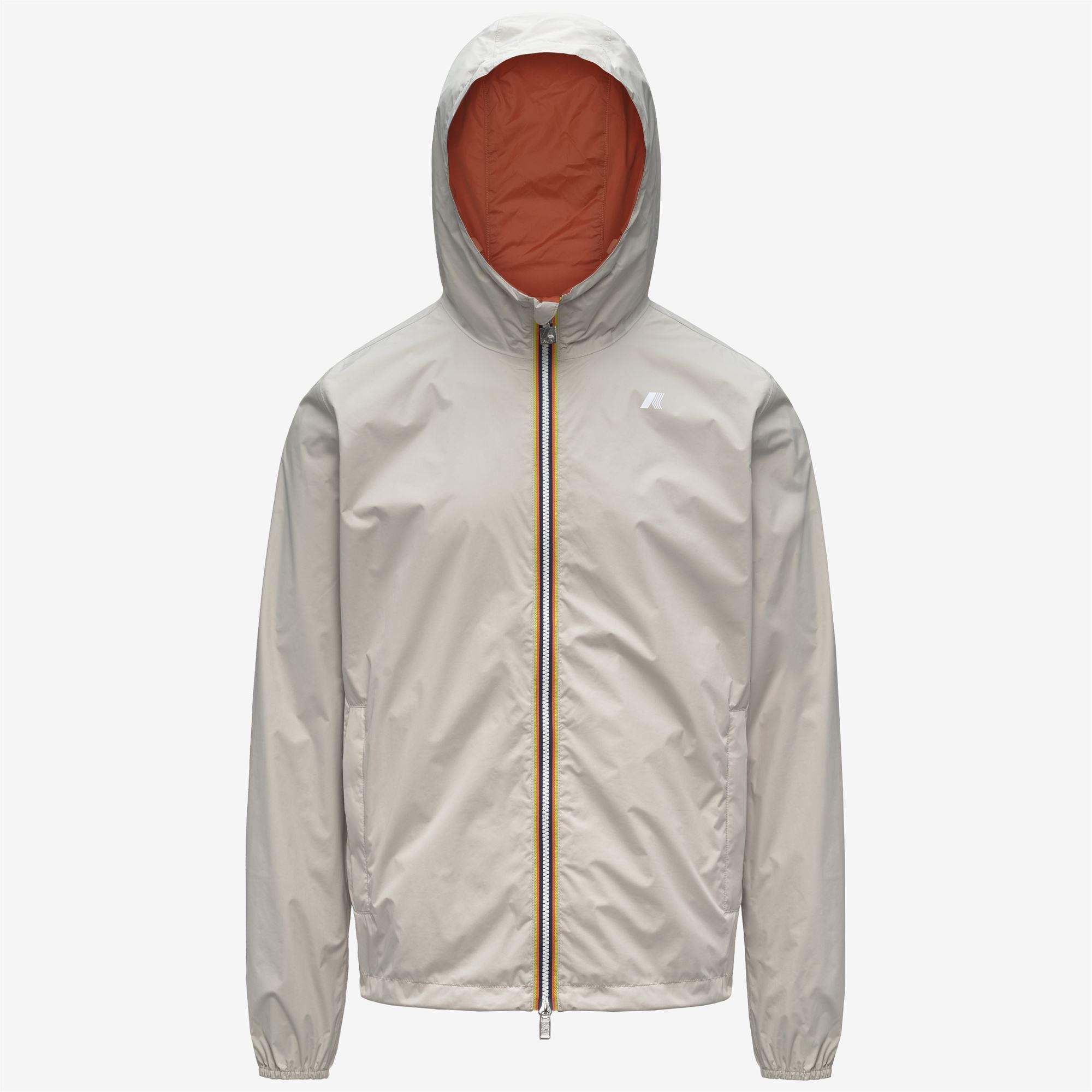 k-way-jake-plus-2-double-veste-courte-r-versible-homme-beige-lt-orange image 5