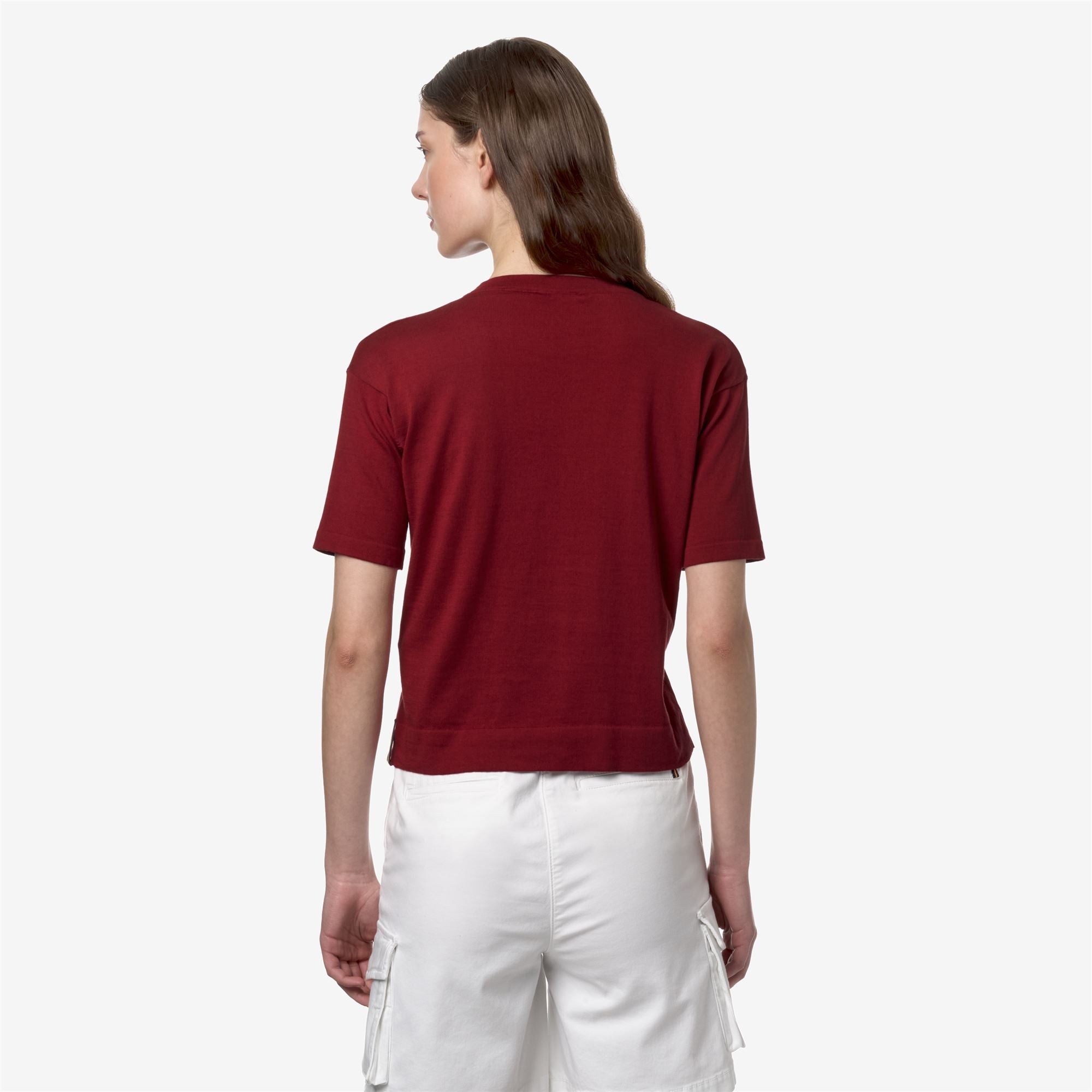 k-way-esmer-pull-over-femme-red-dk image 3