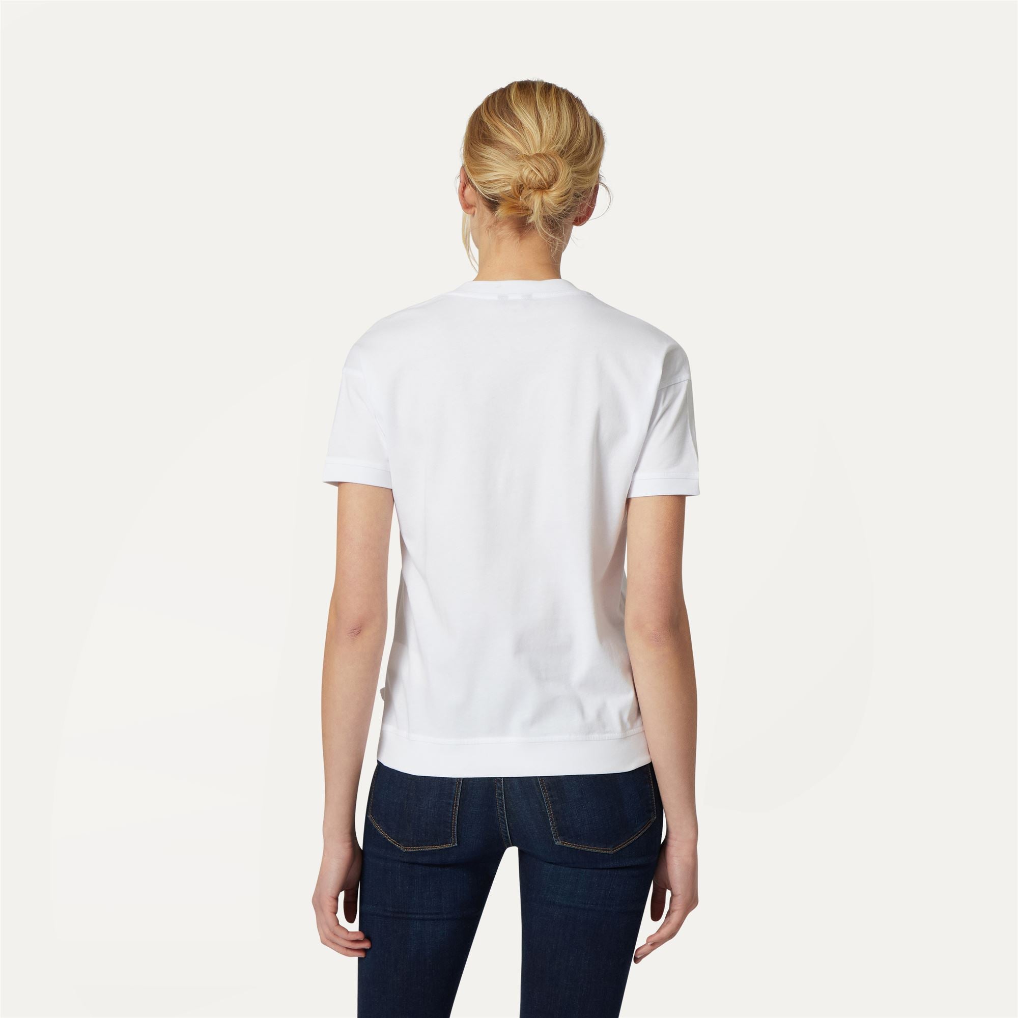 k-way-rubiel-t-shirt-femme-white image 3