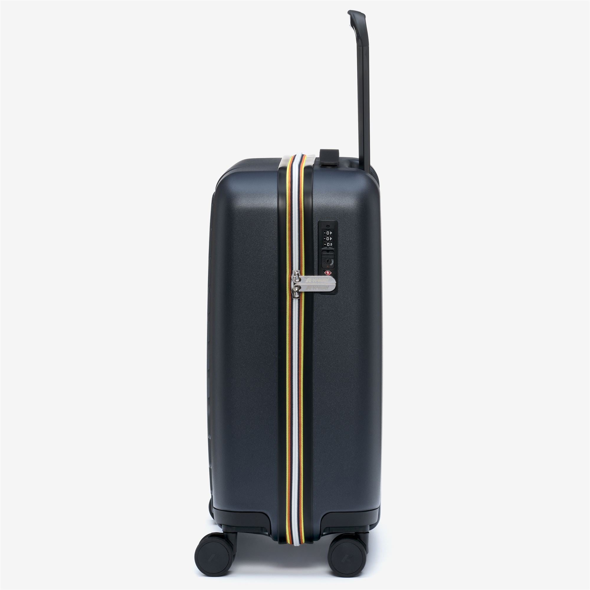 k-way-eudoxie-logo-valise-trolley-cabine-unisexe-blue-depth image 2