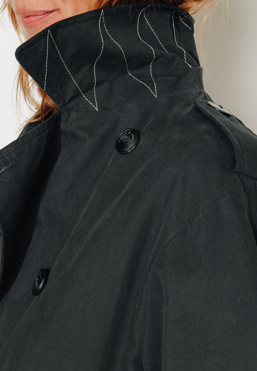 trench-coat-amandier-trench-long-ceintur-noir image 6
