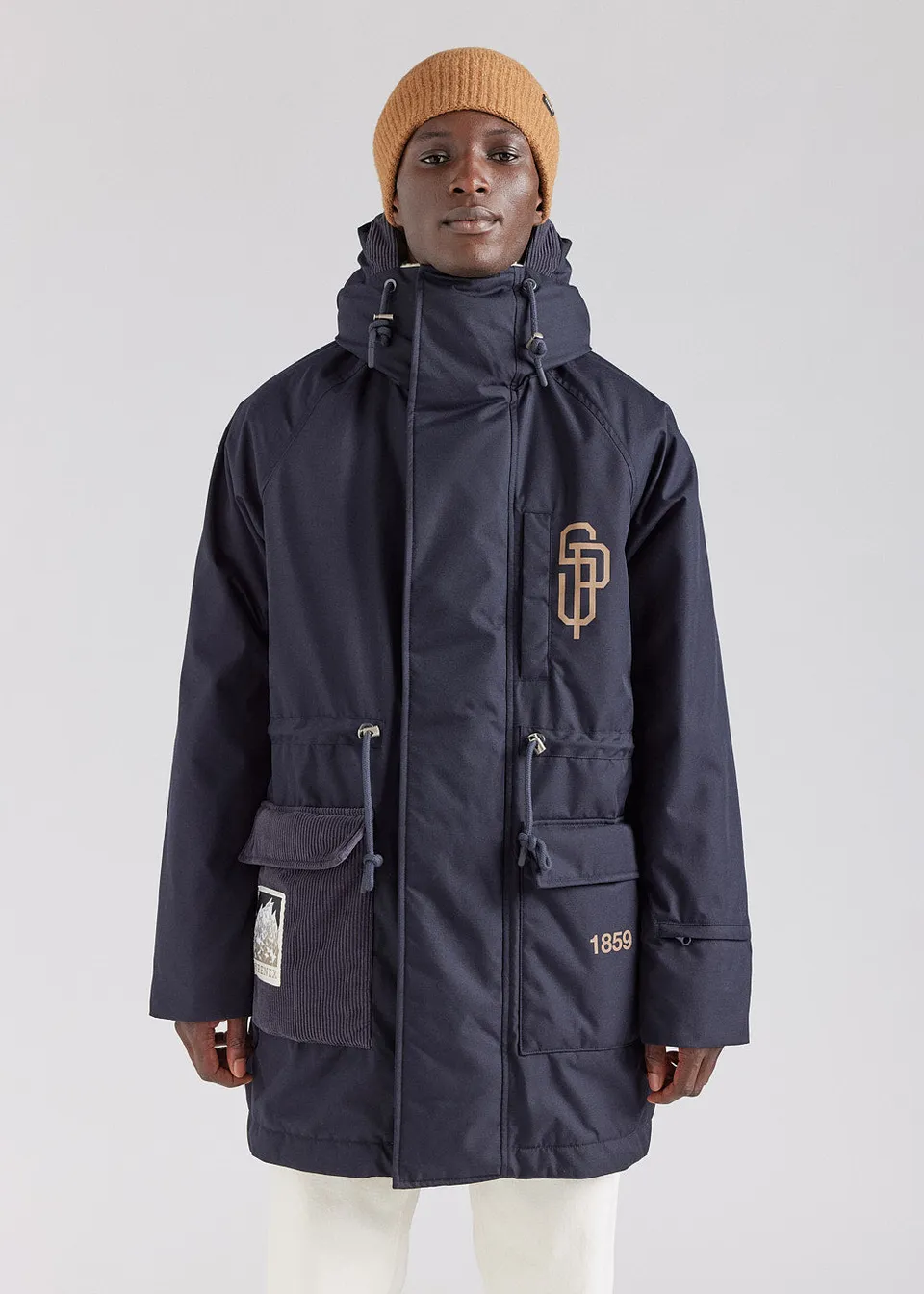 pyrenex-x-supakitch-prk-deep-ink-parka-grand-froid-imperm-able image 1
