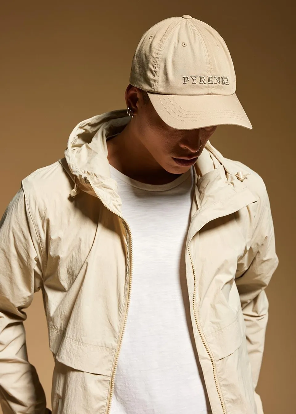 pyrenex-frat-casquette-unisexe-oyster-gray-recycl-e image 1