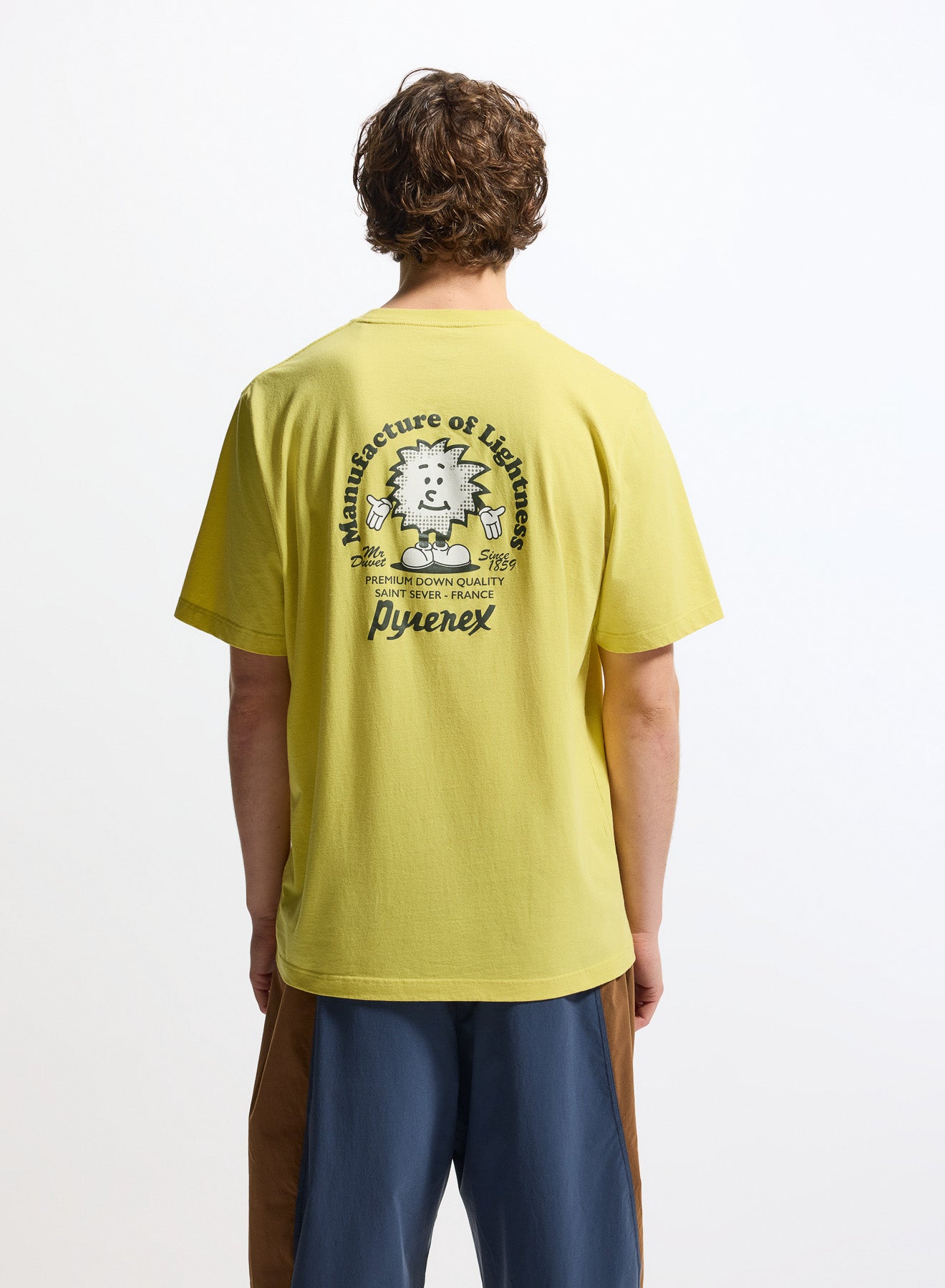 pyrenex-mfg-tee-jaune-unisexe-t-shirt-coton-biologique image 6