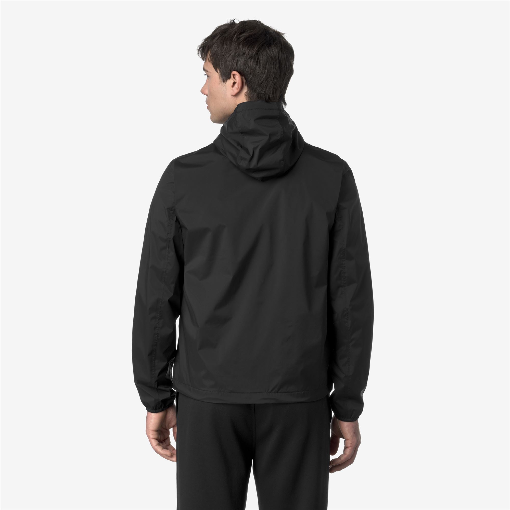 k-way-jack-stretch-nylon-jersey-veste-court-homme-black-pure image 3