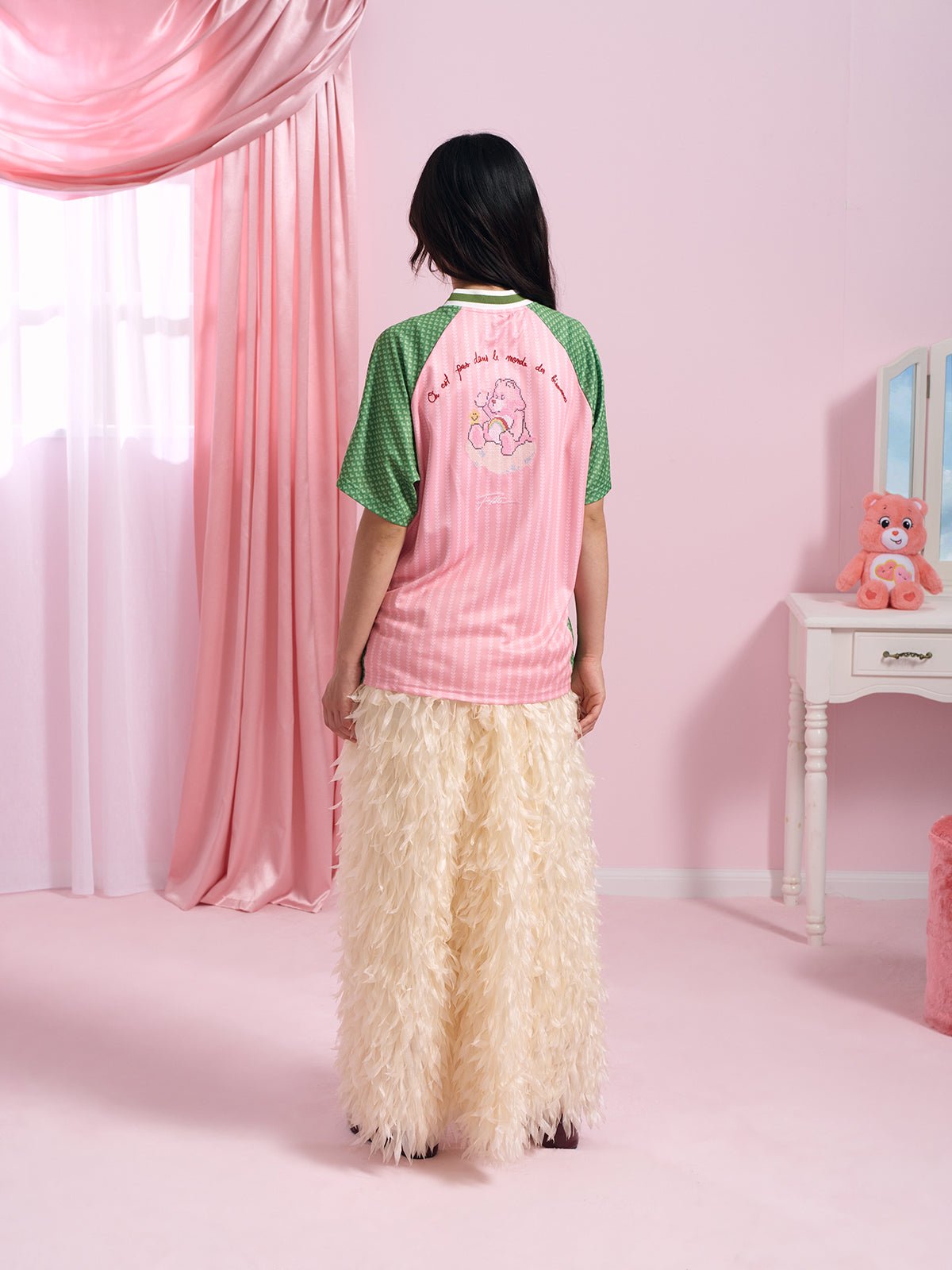 flotte-germain-maillot-de-foot-bisounours-femme-oversize image 3