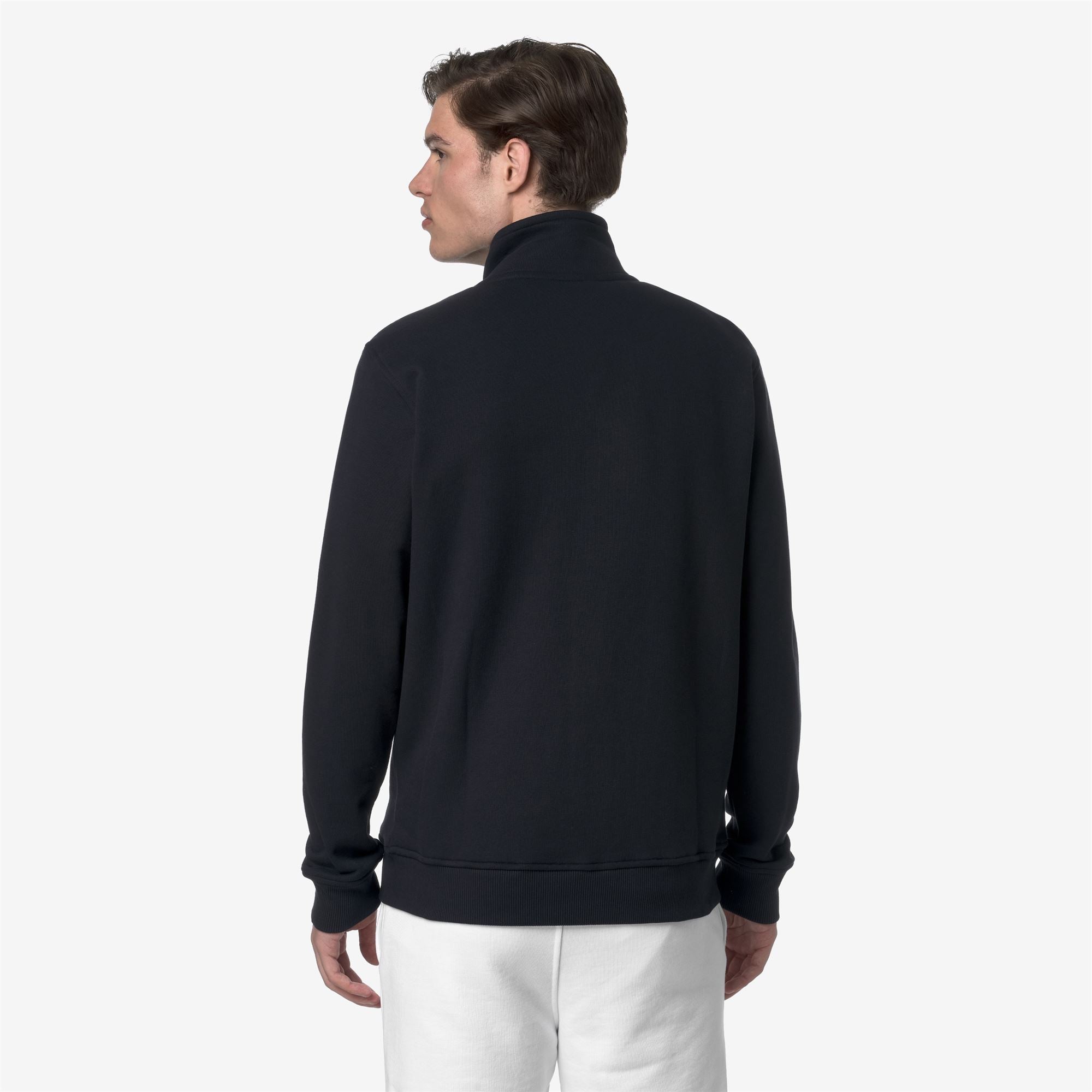 k-way-finn-french-terry-veste-polaire-homme-blue-depth image 3