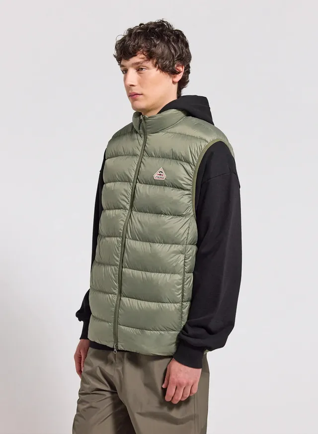 pyrenex-arial-doudoune-sans-manches-homme-khaki-clair image 1