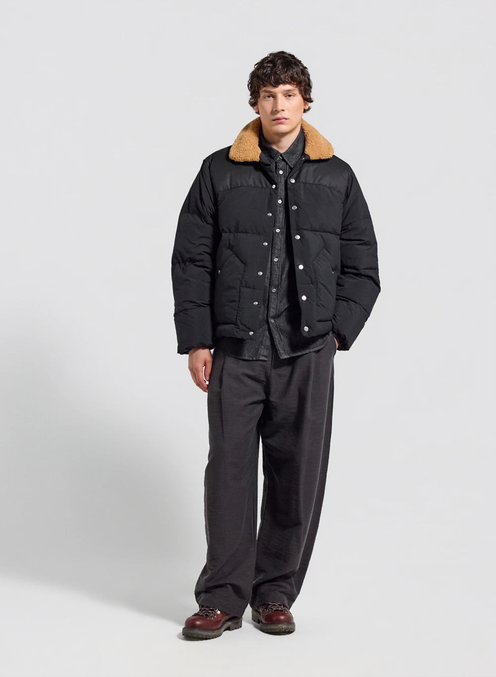 pyrenex-fiery-doudoune-hiver-unisexe-noire-col-sherpa-10-c image 2