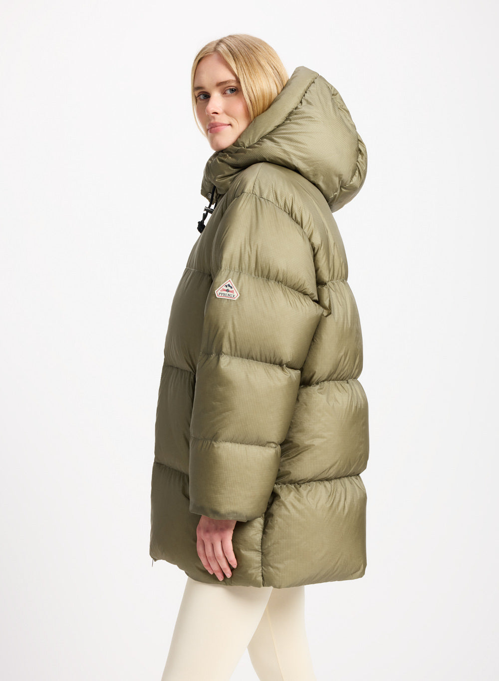 pyrenex-shift-hooded-ripstop-doudoune-chaude-ultra-l-g-re-unisexe-kaki image 6