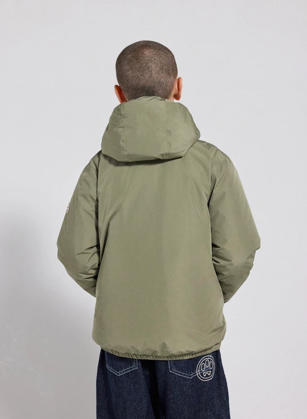 pyrenex-density-blouson-imperm-able-enfant-kaki-clair image 8