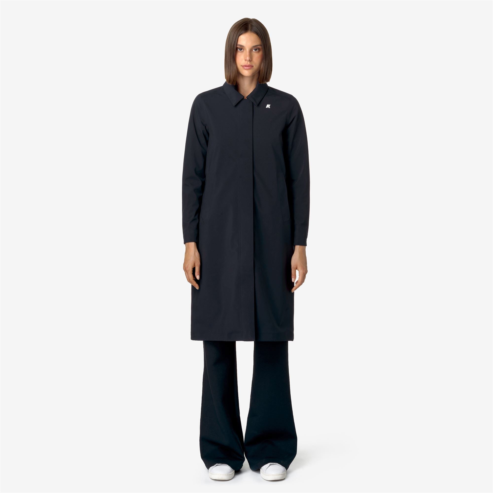 k-way-sondre-bonded-veste-milieu-femme-blue-depth image 1