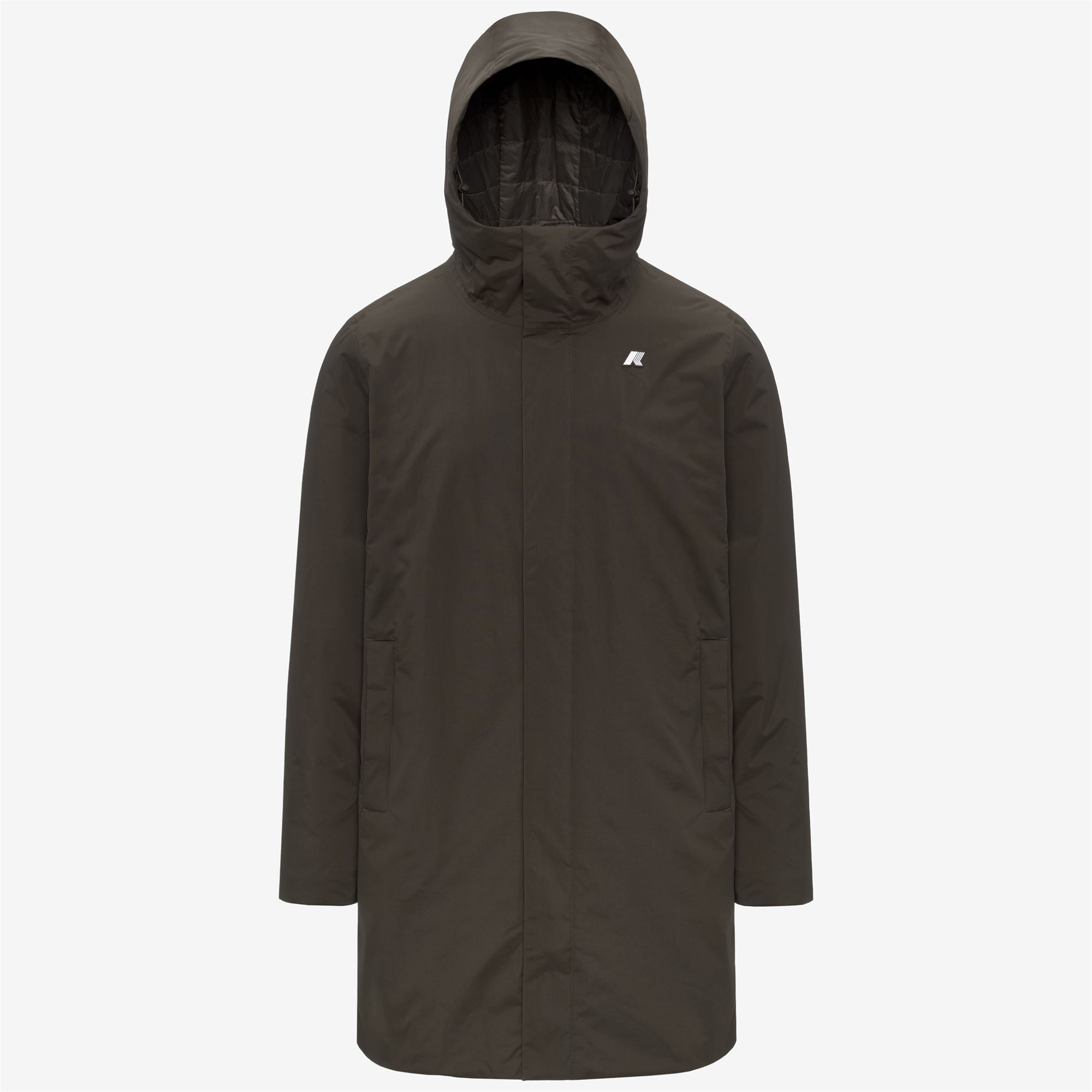 k-way-thomas-warm-ottoman-doudoune-longue-homme-black-olive image 5