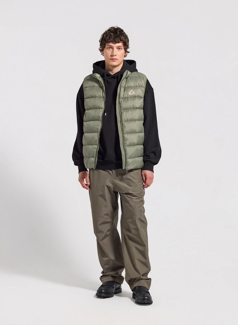 pyrenex-arial-doudoune-sans-manches-homme-khaki-clair image 2
