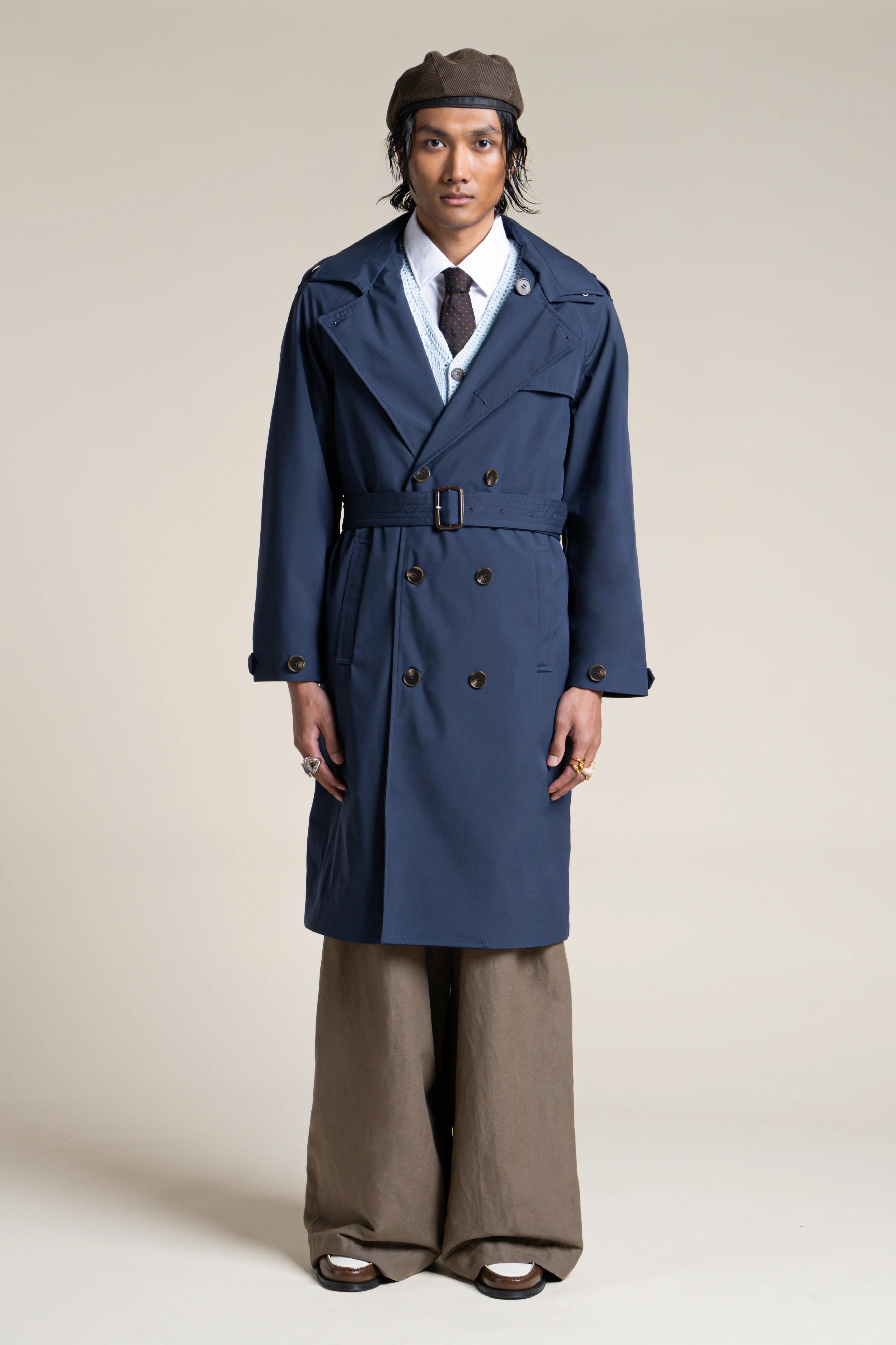 flotte-montaigne-trenchcoat-imperm-able-mi-long-beige-bleu image 6