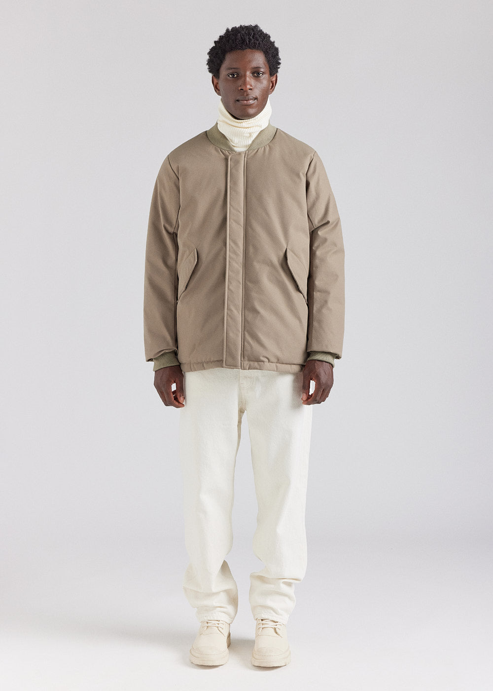 pyrenex-blouson-en-duvet-soulom-beige image 2