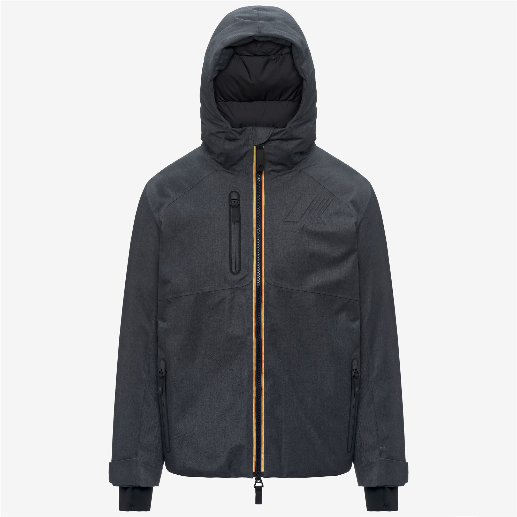 k-way-beaufortain-2l-veste-ski-homme-grey-grisaille image 5