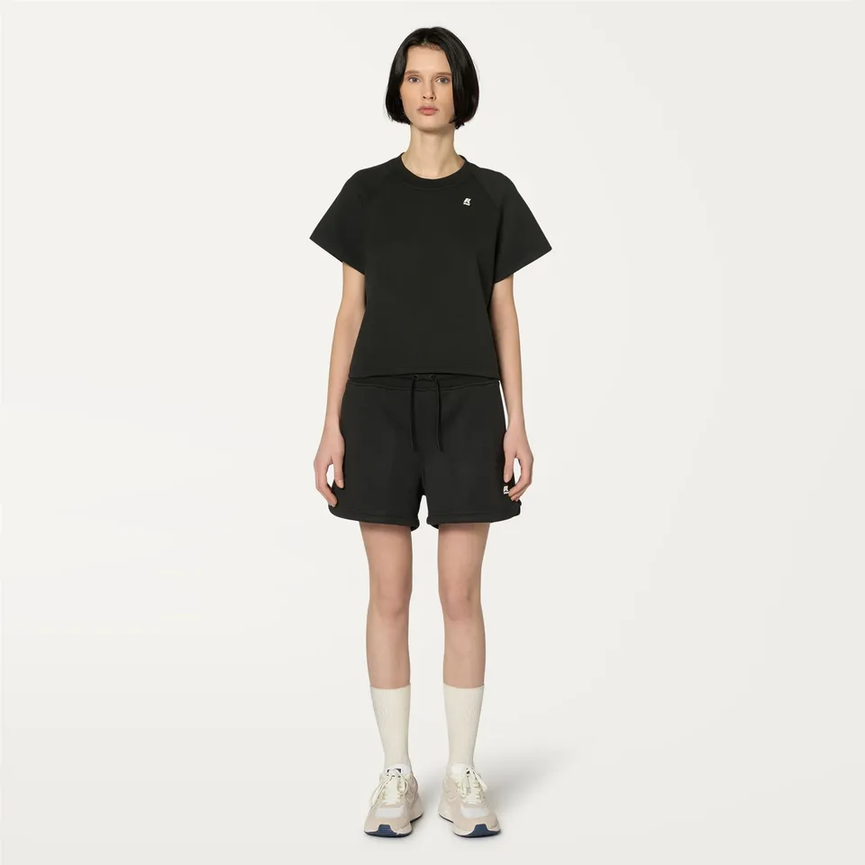 k-way-rikette-light-spacer-short-sport-femme-black-pure image 1